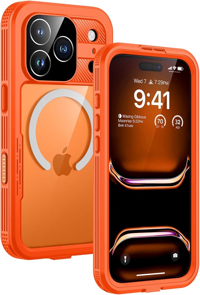 Lanhiem Magnetic for iPhone 17 Pro Max Case, IP68 Waterproof, Compatible by LanhiemHome