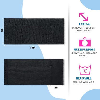 Geiserailie 4 Pcs Extender Strap Reusable Ice Belt Extender Strap Multipurpose - Image 2