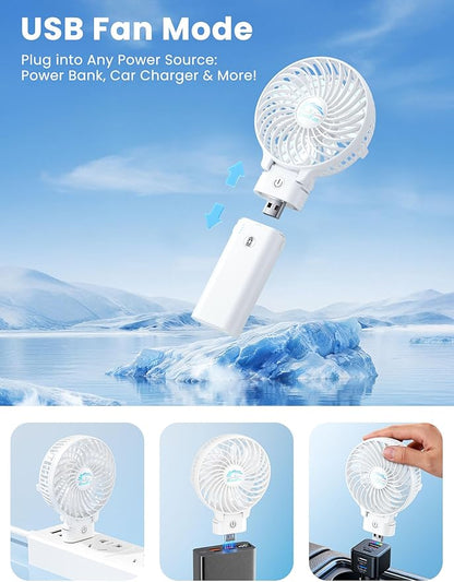 HandFan 5200mAh Portable Handheld Fan - Image 6