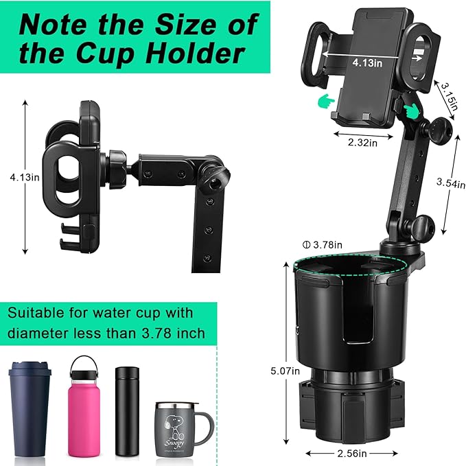 This Hill Car Cup Holder Expander Adjustable Base - Image 3