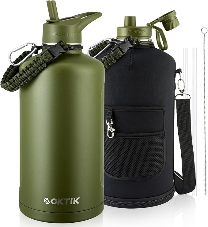 COKTIK 128oz Insulated Water Bottle by coktik