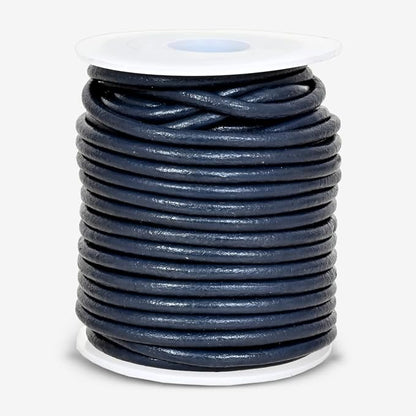 GENIQUE Real/Genuine Round Leather String Cord - Image 2