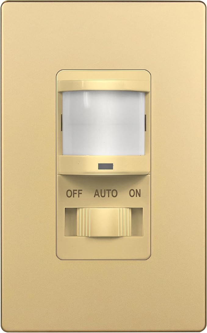 TOPGREENER in Wall PIR Motion Sensor Light Switch, Occupancy Sensor Switch by TOPGREENER