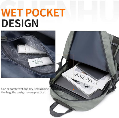 40L Hiking Backpack Lightweight Daypack Waterproof Travel Camping Backpack - Image 2