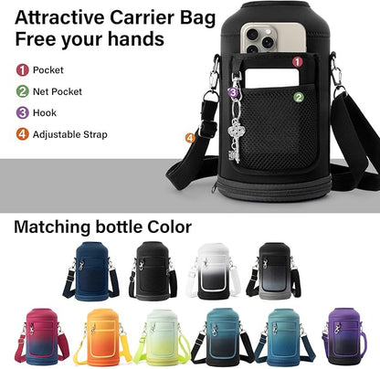 DYSANKY 1 Gallon Water Bottle Insulated | Thickened Stainless Steel Vacuum - Image 6