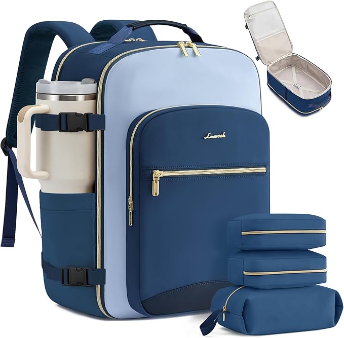 LOVEVOOK 40L Travel Backpack for Women & Men, Airline Approved Carry On Luggage by LOVEVOOK