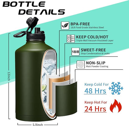 128 OZ Insulated Water-Bottles - Image 4