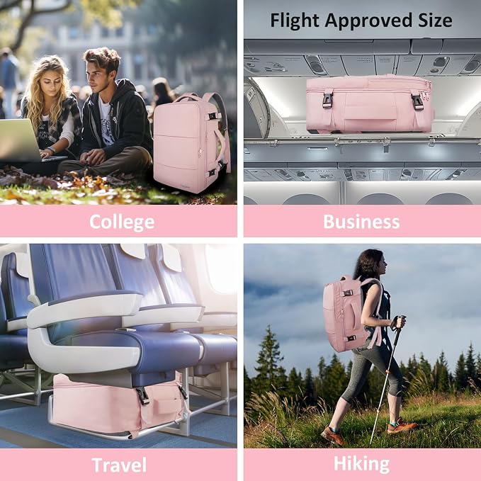 Taygeer Travel Backpack for Women, Carry On Backpack - Image 9