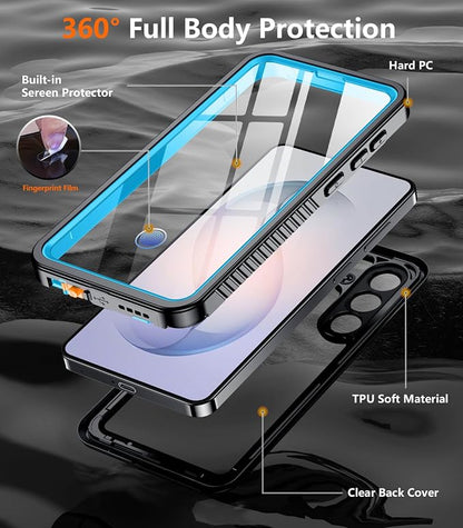 Temdan Designed for Samsung Galaxy S26 Plus Case Waterproof, Built-in Lens & - Image 4