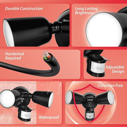 RAB Lighting LU160 Luminator Motion Sensor Outdoor Lights - Image 2