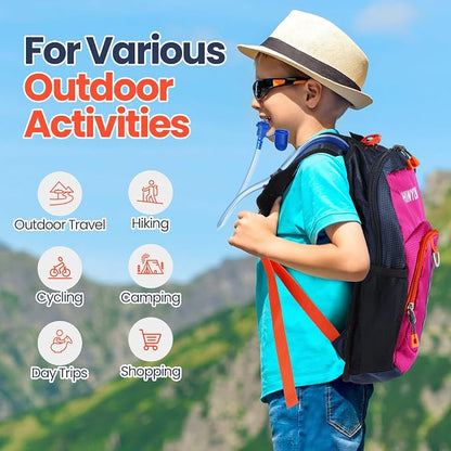 Shinylin 2 Pcs Kids Hydration Backpack - Image 6