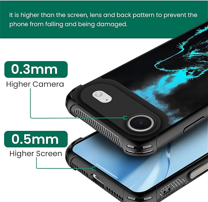 for iPhone 17 Air Case, for MagSafe Graphic Design for Girl Boy Soft Silicone - Image 4