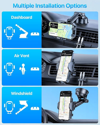 【98+LBS Strongest Suction & Military-Grade】Ultimate Car Phone Mount【Patent & - Image 8