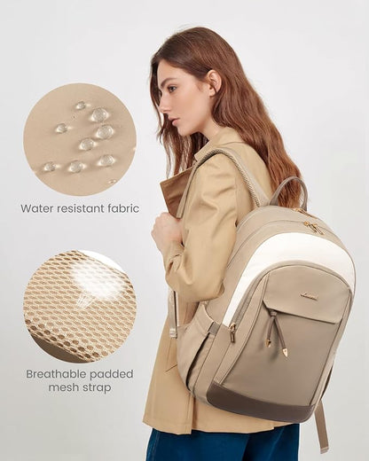 LOVEVOOK Laptop Backpack for Women, 15.6 inch Waterproof College Backpack Woman - Image 5