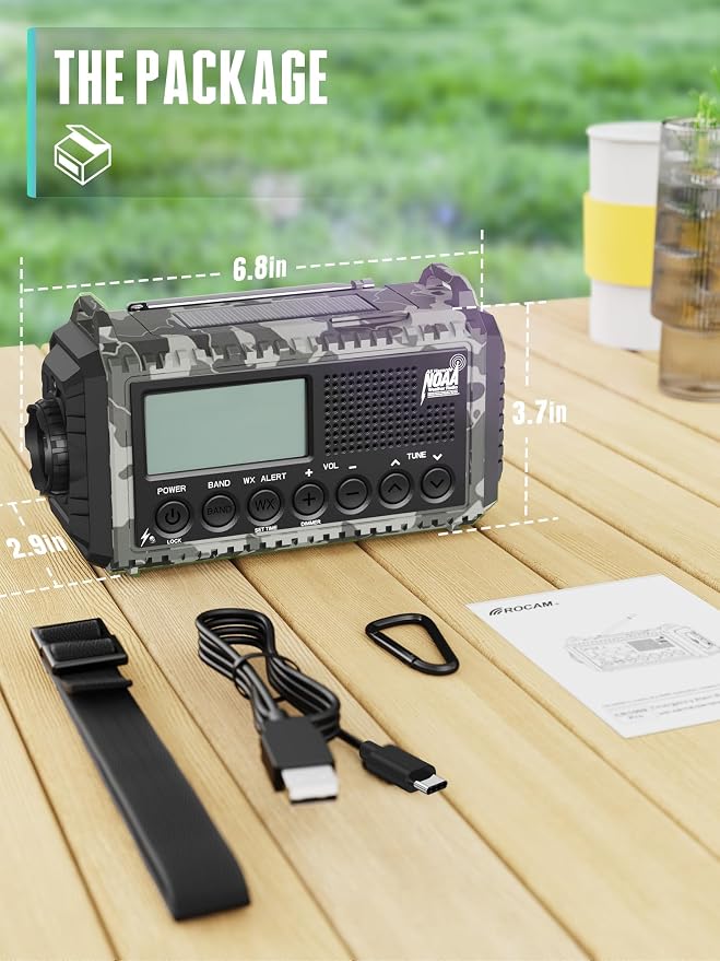 Hand Crank Solar Emergency Radio - Image 8