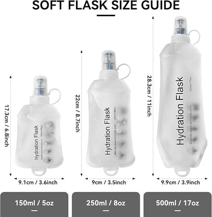 150ml Soft Flask Soft Water Bottle - Image 2