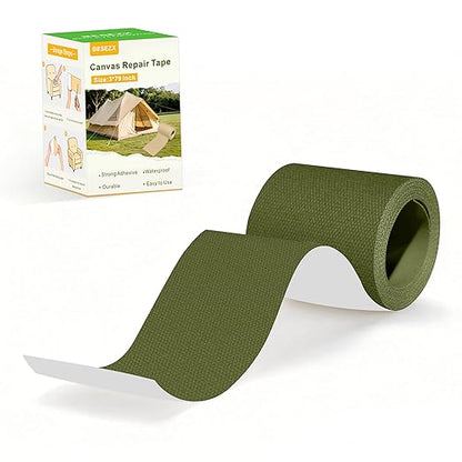 Besezx Canvas Repair Tape, Outdoor Gear Patch, 3x79 Inches, Waterproof by Besezx