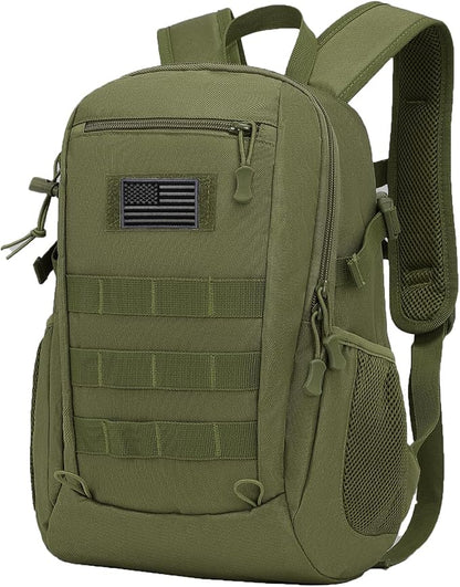 ArcEnCiel 10L/20L Mini X-Small Tactical Backpack MOLLE Daypack Gear Pack by ArcEnCiel