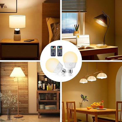 Rechargeable Light Bulb with Remote and Timer - Image 6