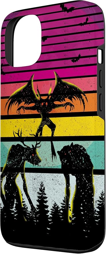 Cryptkin Cute Mothman Cryptid Map Case - Image 2