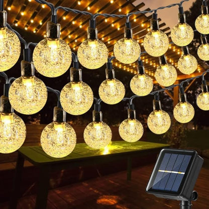 Toodour Solar String Lights Outdoor Waterproof, 56ft 100 LED Globe String Light by Toodour