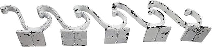 Claimed Corner Iron Scroll Coat Hooks - Image 8
