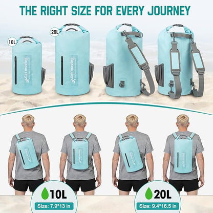 BKNOOU Dry Bag Waterproof Backpack - Image 8