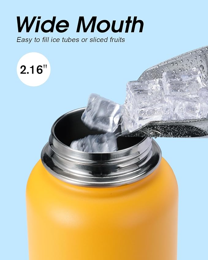 Water Bottle 32 oz Insulated - Image 4
