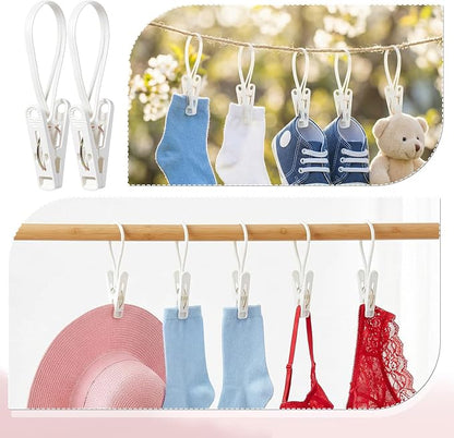 105 Pcs Multi-Purpose Laundry Hooks Hanging Clips Bulk - Image 5
