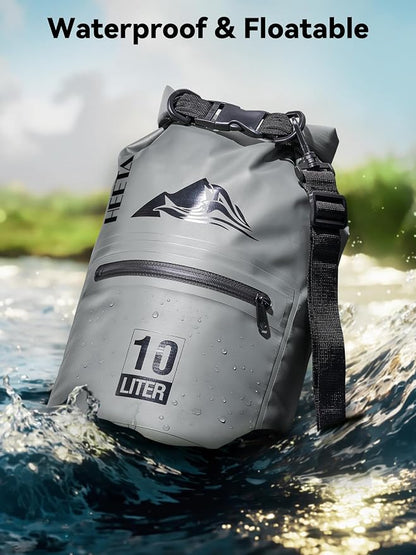 HEETA Waterproof Dry Bag with Front Zippered Pocket - Image 3