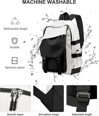 coowoz School Bag Lightweight Casual Daypack College Laptop Backpack - Image 5