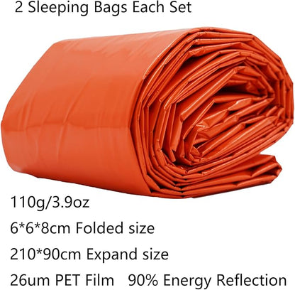 Emergency Sleeping Bag, Bivvy Bag, Survival Sleeping Bag, Camping Bivy Sacks - Image 3