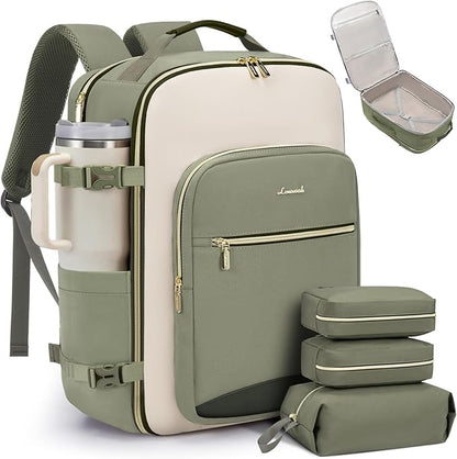 LOVEVOOK 40L Travel Backpack for Women & Men, Airline Approved Carry On Luggage by LOVEVOOK
