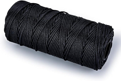 HONGDA Braided Tarred Bank Line Braided Nylon Twine, 318 Feet #24 Bank Line - Image 6