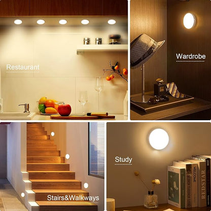 3 Pack Motion Sensor Light, 8 LEDs Rechargeable Night Light, - Image 6