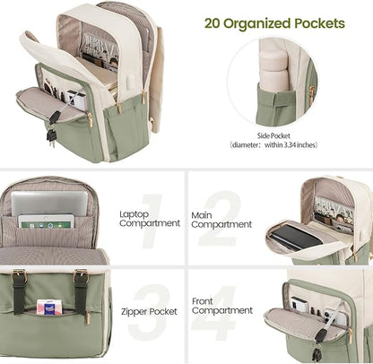 LOVEVOOK Travel Laptop Backpack Purse - Image 2
