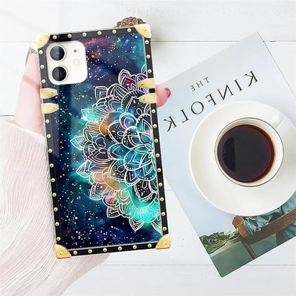 Compatible with iPhone 11 Case, Starry Sky Colourful Mandala Luxury Golden - Image 7