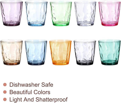 uxcell 10oz Acrylic Drinking Glasses - Image 3