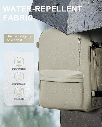 WONHOX Large Travel Backpack Carry on Flight Approved Laptop Work Business - Image 8