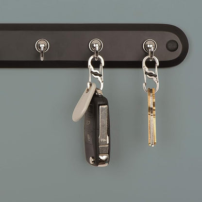 Nite Ize S-Biner MicroLock, Locking Key Holder, Stainless-Steel 2-Pack - Image 5
