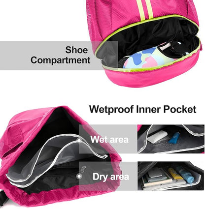 Hoedia Sports Drawstring Backpack - Image 2