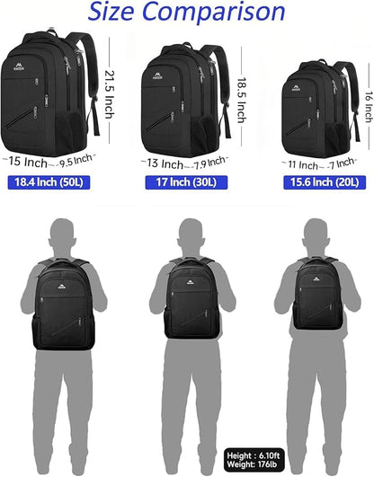 MATEIN 15.6 Inch Backpack for Men Women, 20 L Personal Item Casual Backpack - Image 8