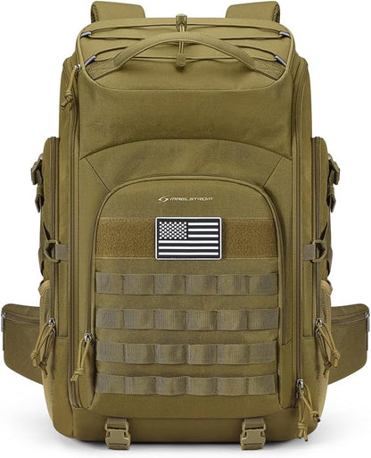 Maelstrom Tactical Backpack for Men, Water Resistant 40L Military Backpack by Maelstrom