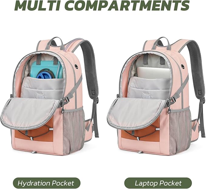 TILYMOL Hiking Travel Backpack for Women 25L - Image 5