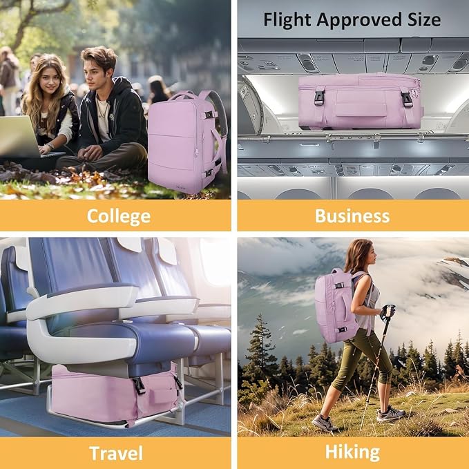 Taygeer Travel Backpack for Men Women, Airline Approved Underseat Personal Item - Image 9