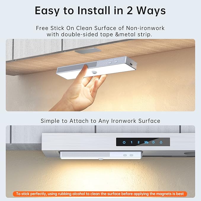 LED Closet Light with Charging Station, Stick-Anywhere Night Light - Image 6