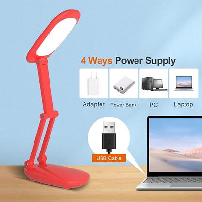 Akejrym LED Desk Lamp for Office Home & Battery Operated Lamp Rechargeable Lamp - Image 4