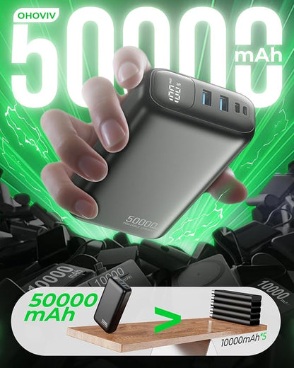 OHOVIV Portable Charger 50000mAh Power Bank - Image 3