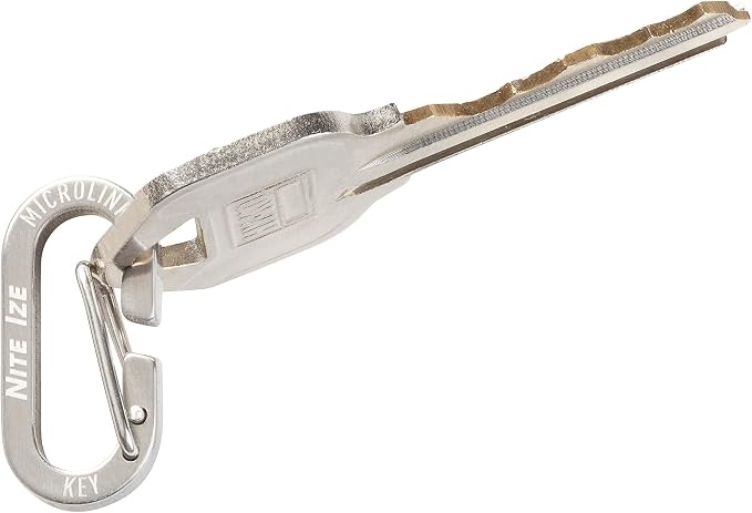 Nite IZE MicroLink Carabiner, Stainless Steel Mini Key Rings - Image 5