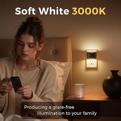 L LOHAS LED Night Light with Motion Sensor & Dusk to Dawn Sensor, Night Lights - Image 2